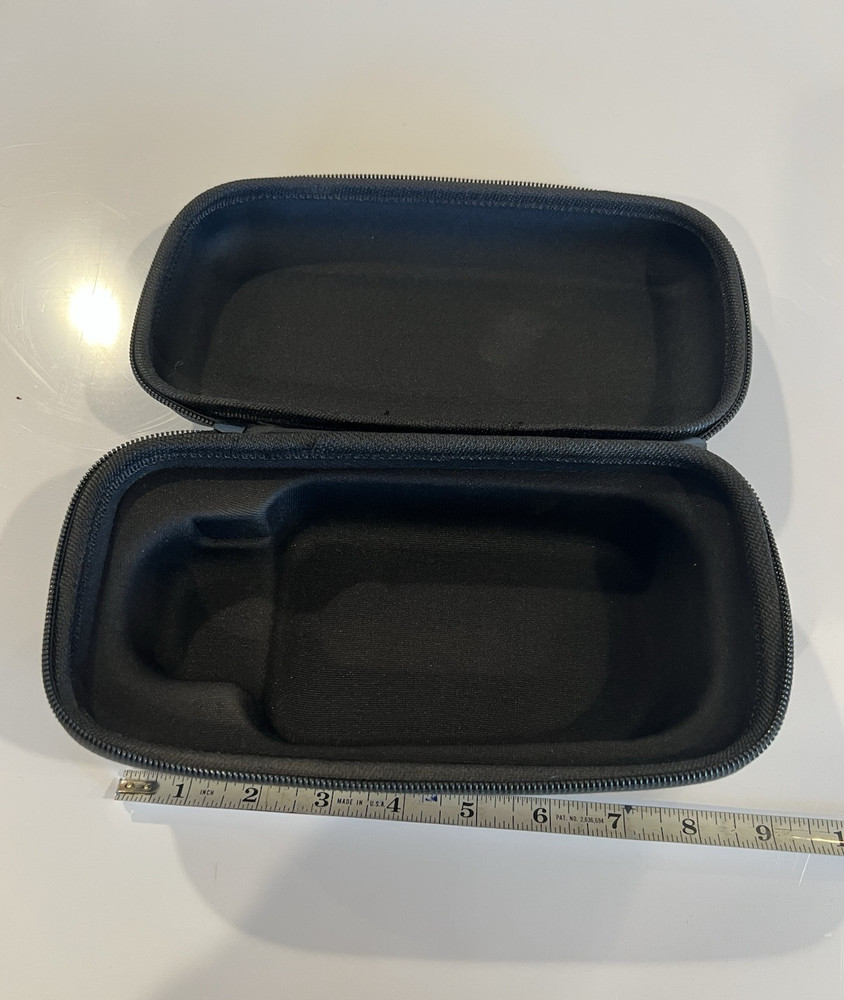 Empty Black Case Container Holder Small 8 x 3.5 x 3