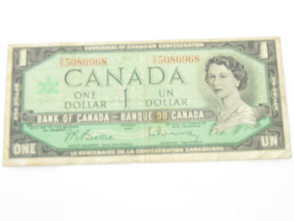 1954 Canada $1 Note - #10948-4