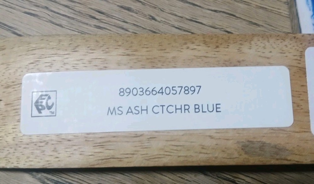 3 Wooden Incense Ash Catcher, Blue