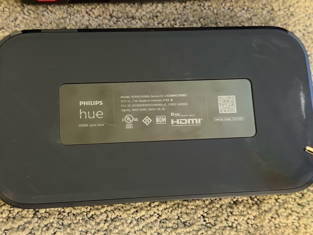 Philips - Hue Play HDMI Sync Box 8K​ - Black