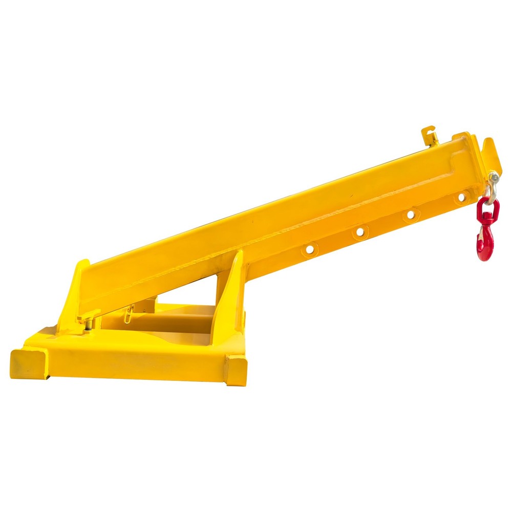5T Forklift Telescopic Boom Adjustable Mobile Forklift Crane Lifting Attachment