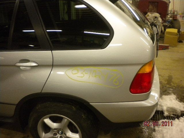 X5 2003 Rocker Panel Moulding 9862555