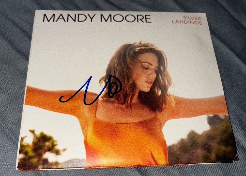 Mandy Moore Signed CD Silver Landings