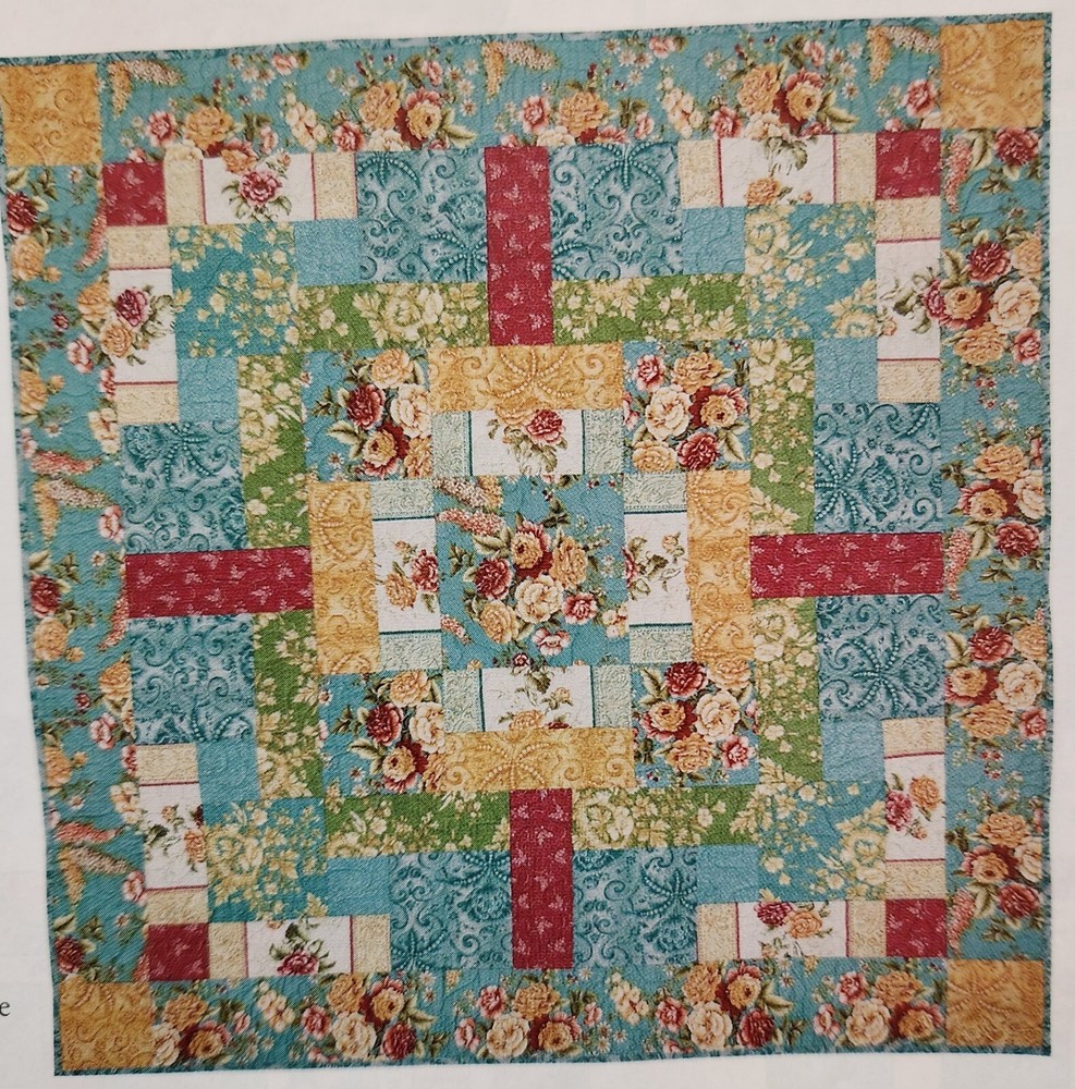"Lakeside Cottage" Quilt Pattern from 2009 Magazine Confident Beginner