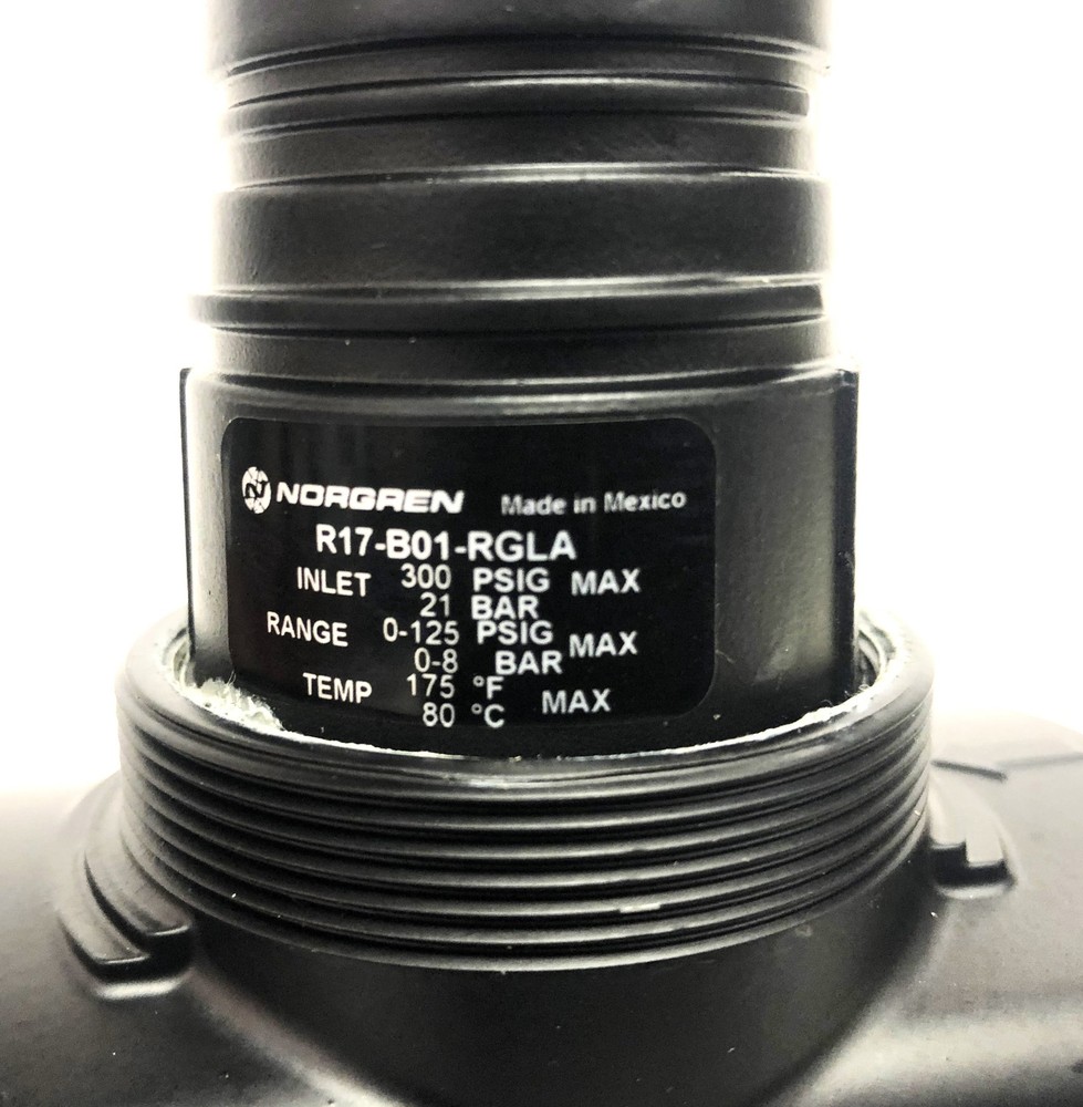 Norgren Compressed Air Filter R17-B01-RGLA NOS