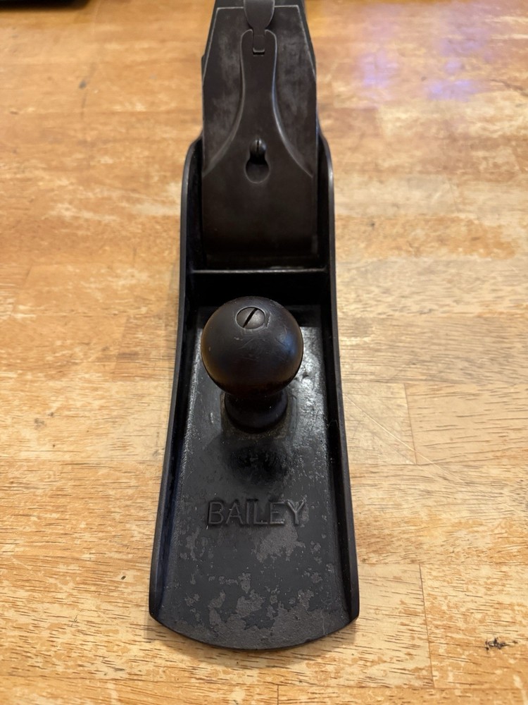 Stanley No 8 Bailey Jointer Plane Type 9 (1902-07) Smooth Bottom Serviced-Sharp