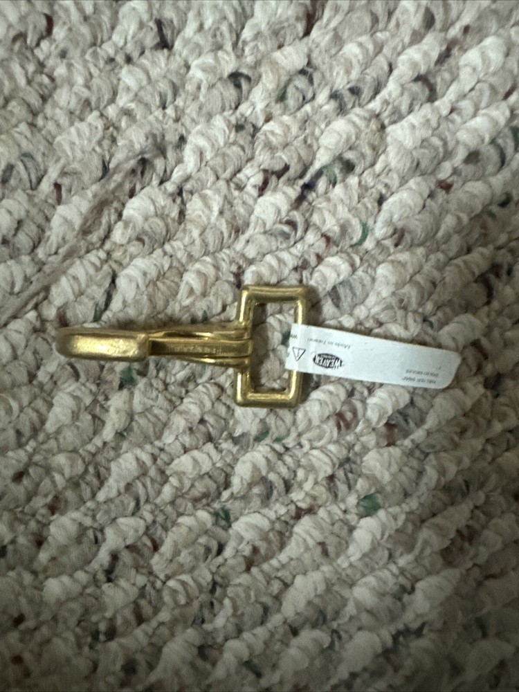 56 Halter Snap - " Solid Brass  1 Count By Weaver Leather