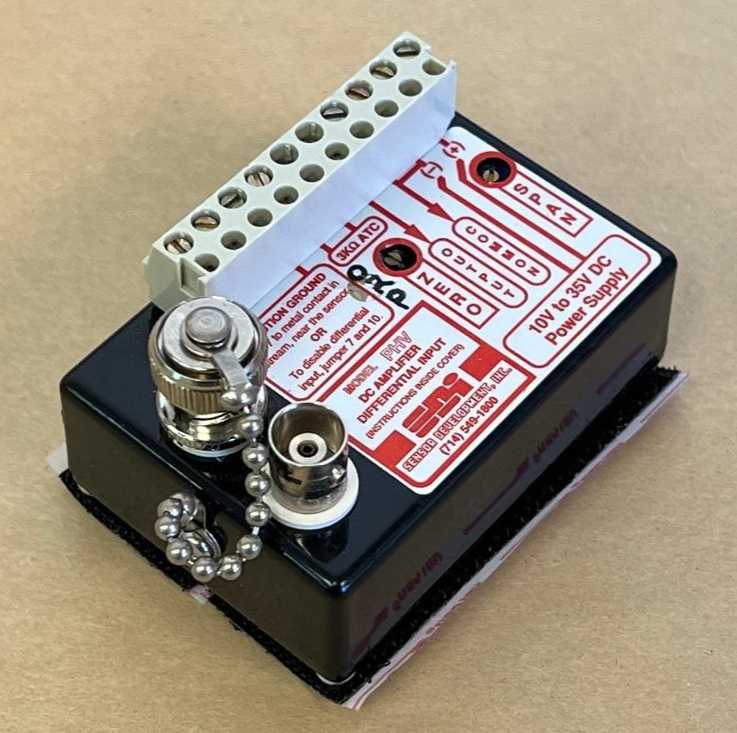 SDI SENSOR DEVELOPMENT INC MODEL PHV DC AMPLIFIER DIFFERENTIAL INPUT