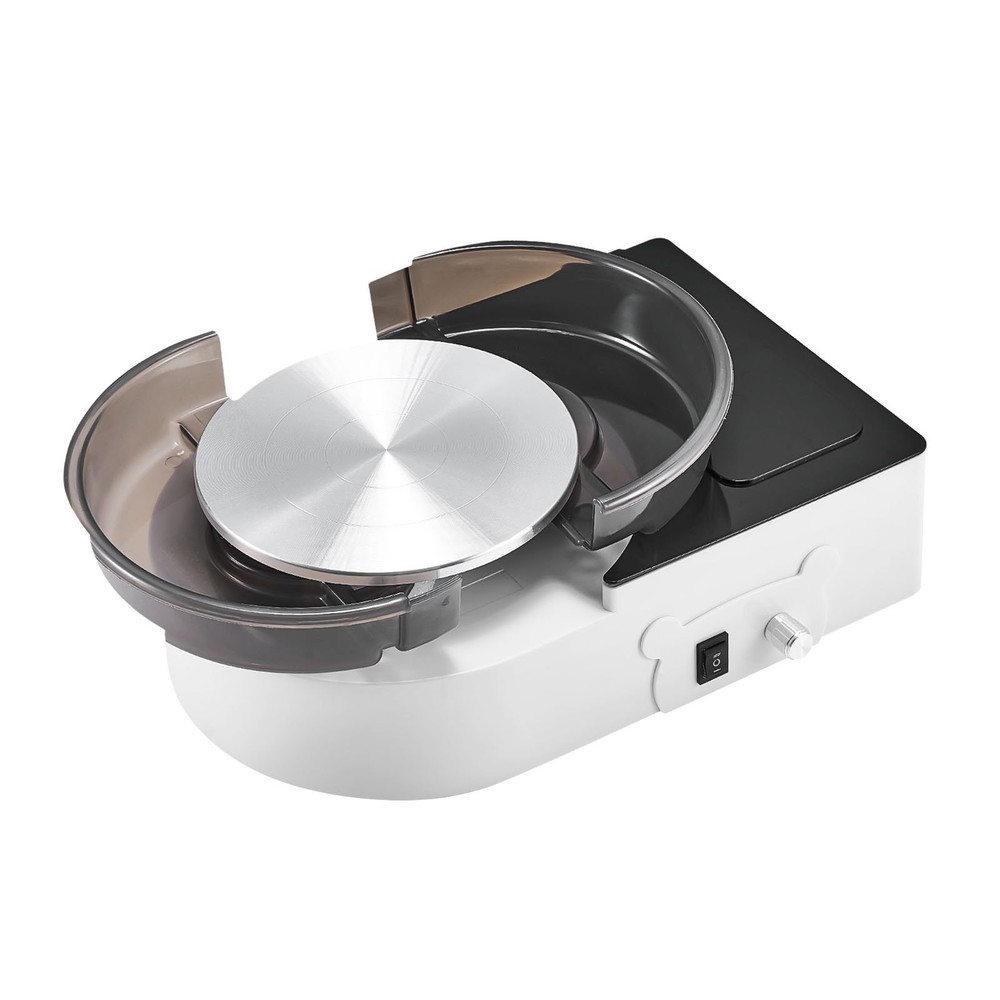 HOT/ Mini Pottery Wheel,6 inch Turntable,Forward and Reverse Rotation,Adjustabl