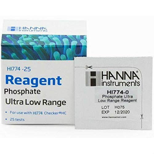 Ultra Low Range Phosphate Checker HC Reagents (25 Tests) for Accurate Testing