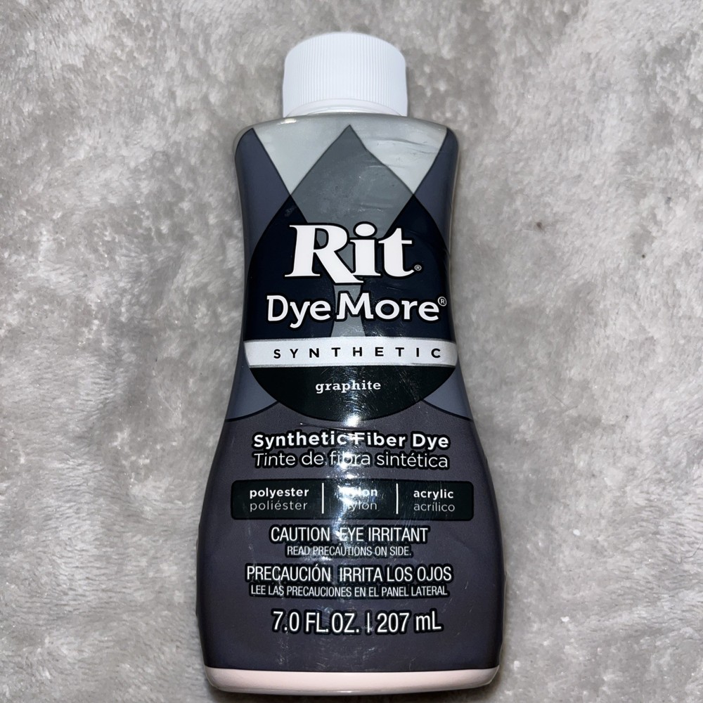 RIT Dye More Synthetic 7oz-Graphite Color