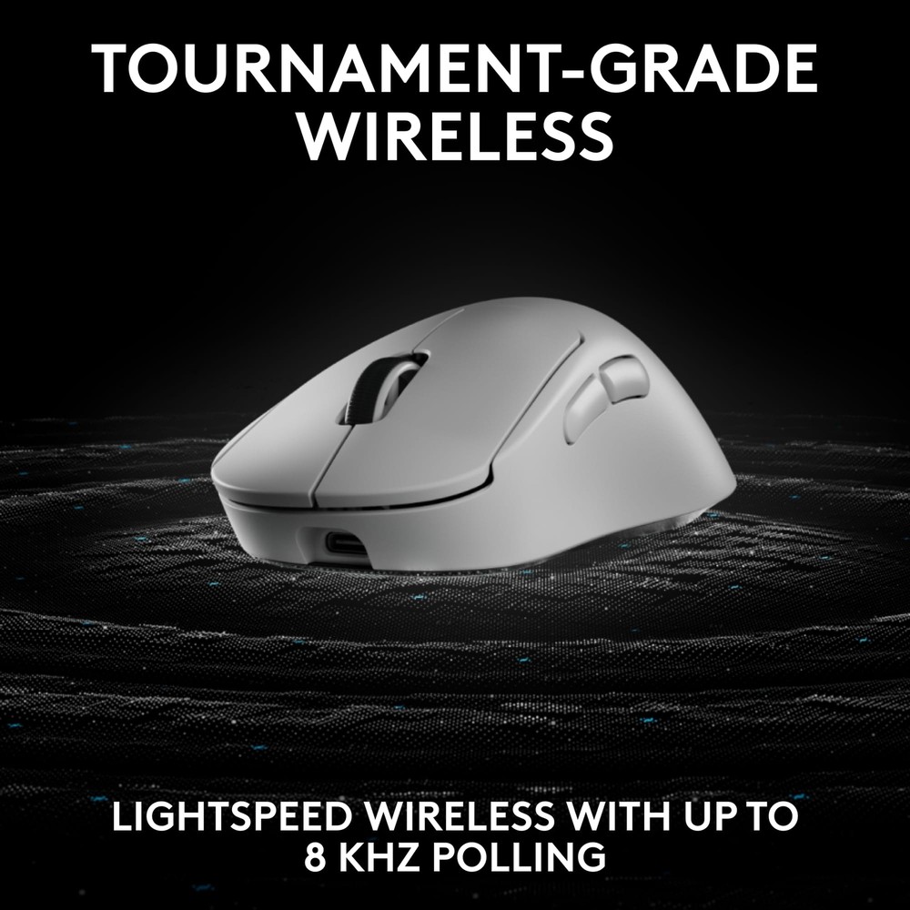 Logitech - PRO X Superlight 2 DEX Lightweight Wireless Optical HERO 2 Sensor ...