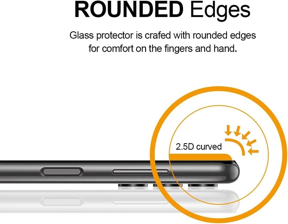 For Samsung Galaxy A14 5G Screen Protector [Full Screen Coverage] Tempered Glass