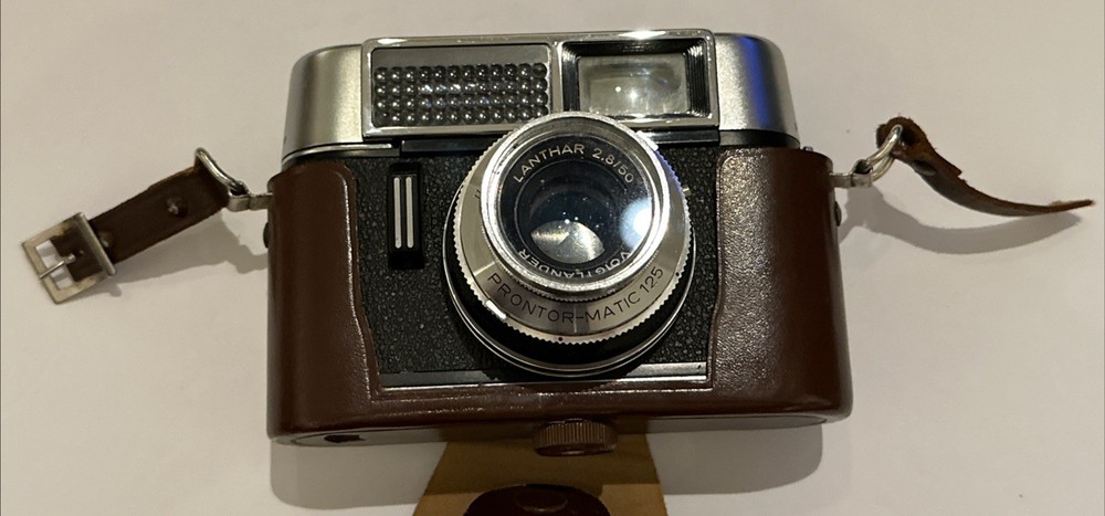 Vintage Voigtlander Vito Automatic 2.8 50 Lanthar Camera Prontor-Matic 125 Range