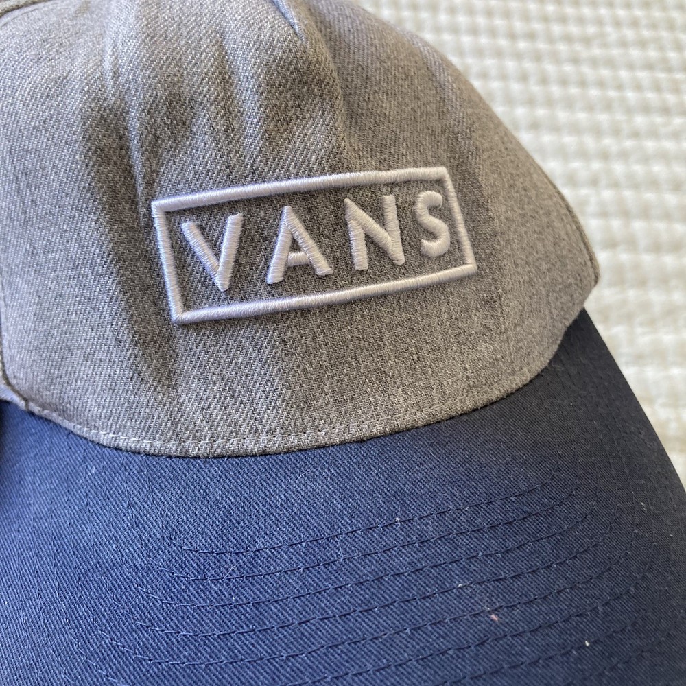 Vans Original Easy Snapback Hat - Gray/black