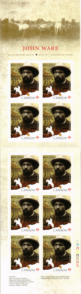 Canada 2012 Yvert C 2677 John Ware MNH