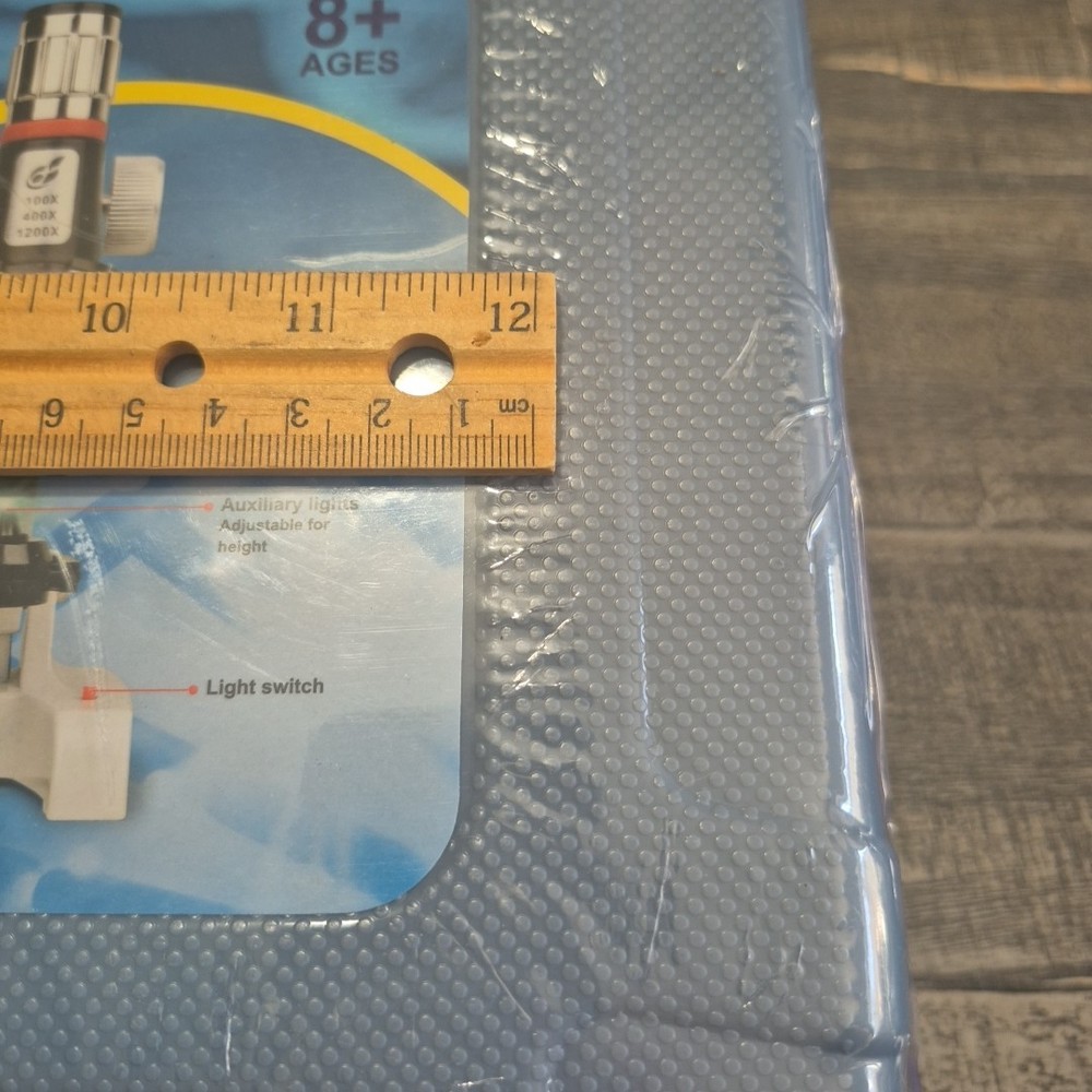 Microscope for Beginners Educational Microscope Metal Series Study Amusement