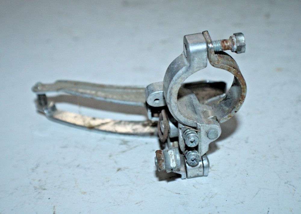 DNP MTB Double Front MTB Derailleur 28.6mm Clamp Bottom Pull Silver USA Shipper