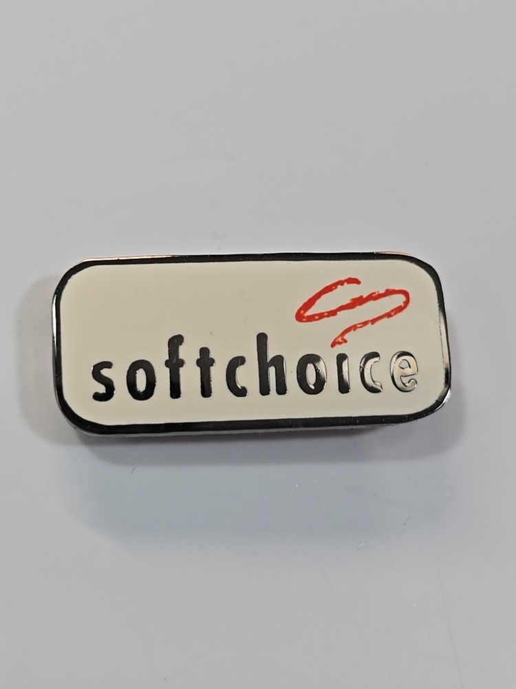 Softchoice Lapel Pin IT Solutions Provider