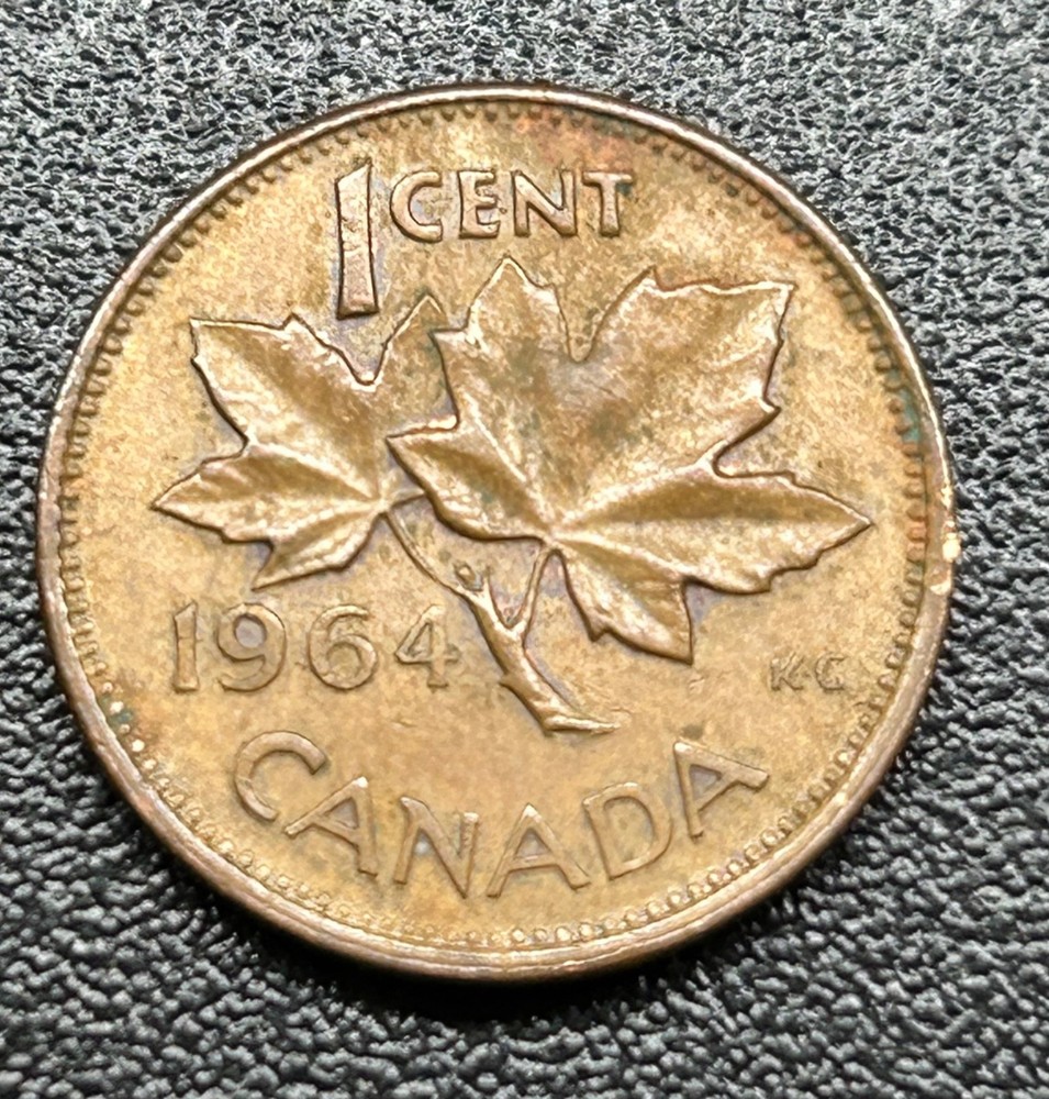 1964 Canada 1 Cent.     #0573