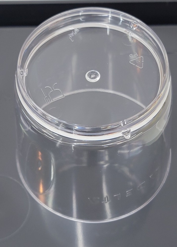 Delta Airlines Hard Clear Plastic Disposable Drinking Cups 25 count 044208197