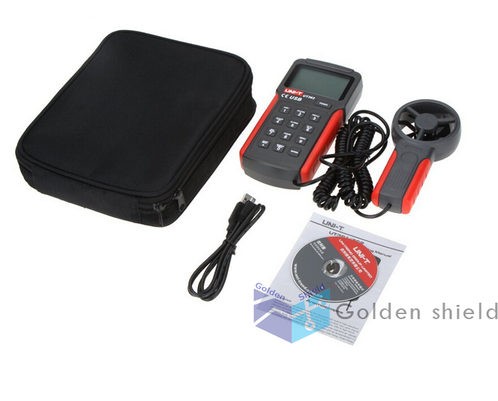 UNI-T UT362 High Precision Anemoscopes Air Wind Speed TesterMeterUSBInterface✦Kd