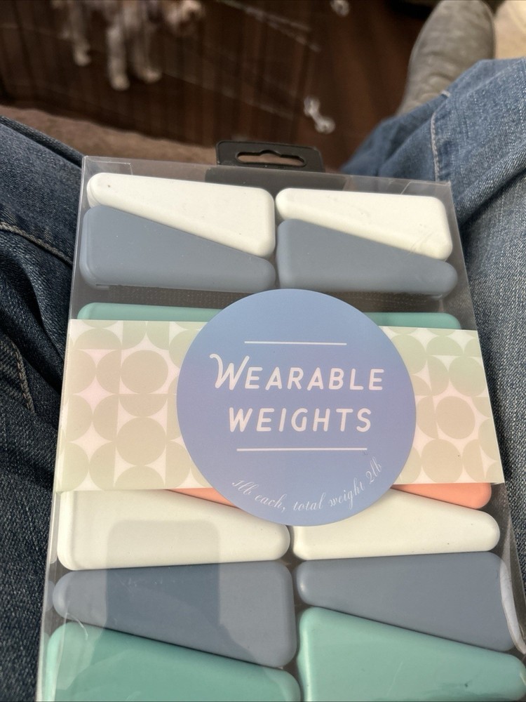 2pk Adjustable Weights: Vivitar Ankle & Leg Weights, 2 lbs Pair NEW