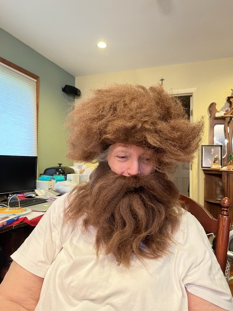 Caveman Wig And Beard
