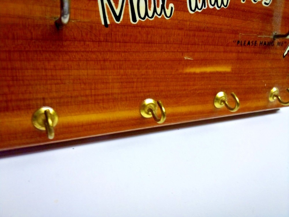 Key Holder Mail Organizer Box Wall Key Rack for Home Kitchen Office Entryway