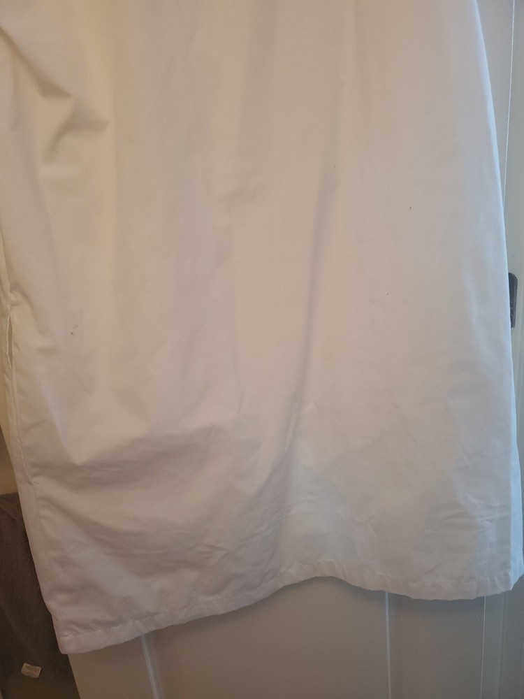 Landau Unisex 5-Pocket Plain Lab Coat - Medium