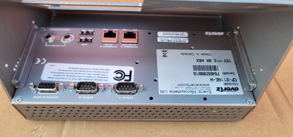 Evertz CP-2116E-H System Control Panel