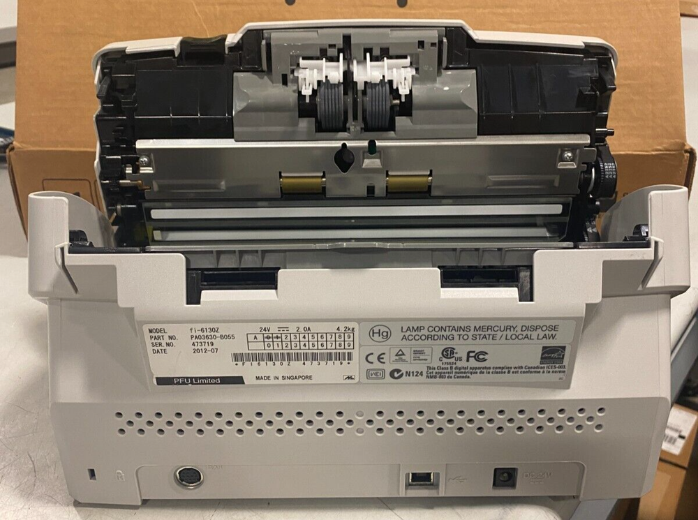 FUJITSU fi-6130Z DOCUMENT SCANNER Untested