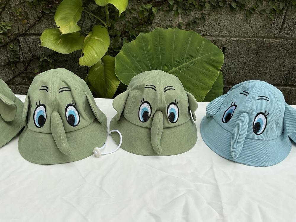 Cute Elephant Kid Bucket Hat