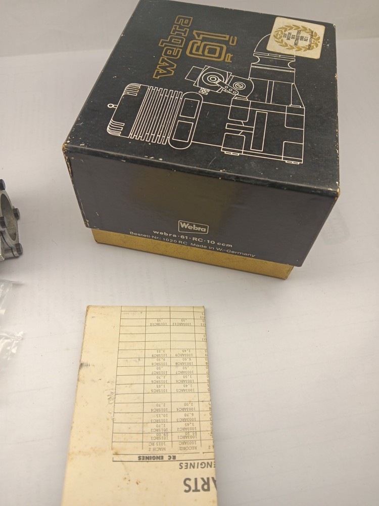 Vintage MRC Webra 61 Model 1020 RC Model Engine