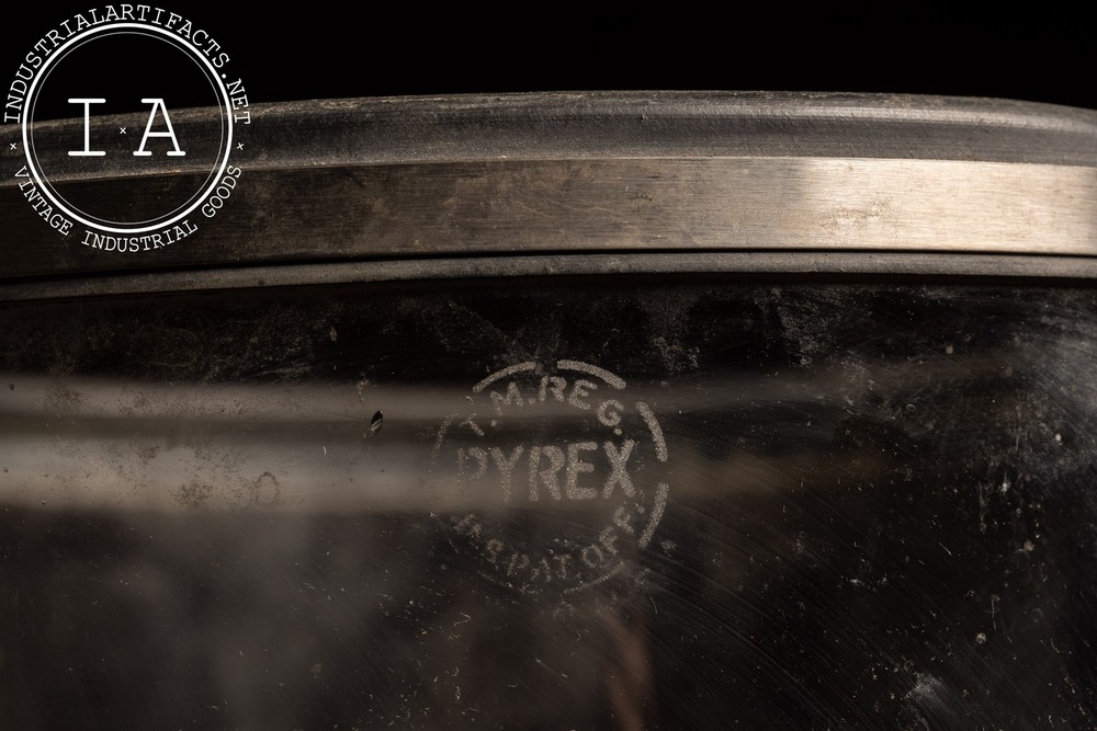 Vintage Large Pyrex Glass Vacuum Dome