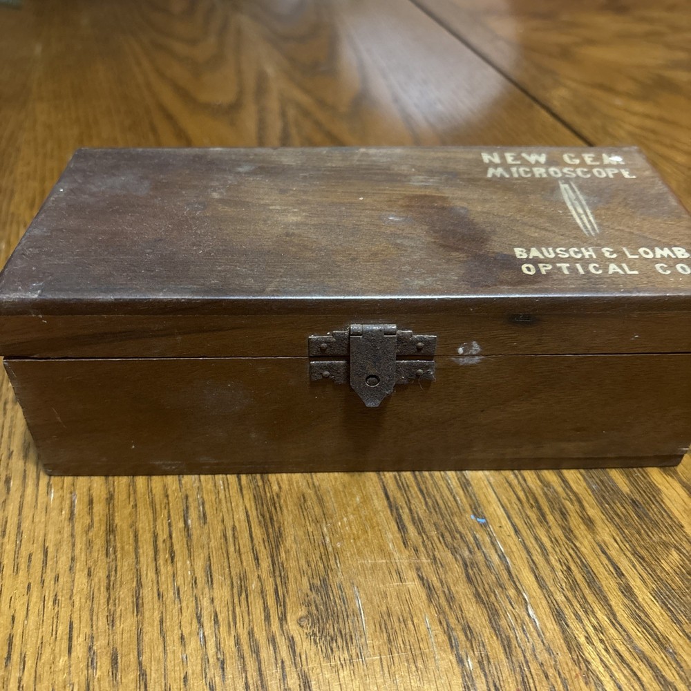 Antique New Gem Microscope Box Only
