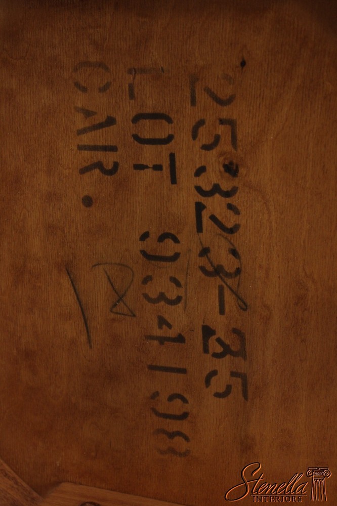 L72458: HICKORY WHITE Round Maple Neoclassical End Table