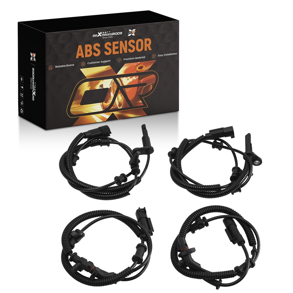 4X Front & Rear ABS Wheel Speed Sensor For Ram 1500 2013-2018 Classic 2019