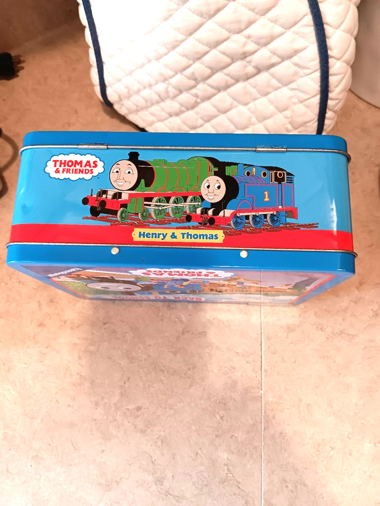 Thomas & Friends Back To School Tin Lunch Box Thomas the Train Engine Plus More