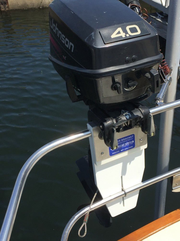 Outboard Motor Storage BETTER BRACKET for 1-1/4" Double Rails