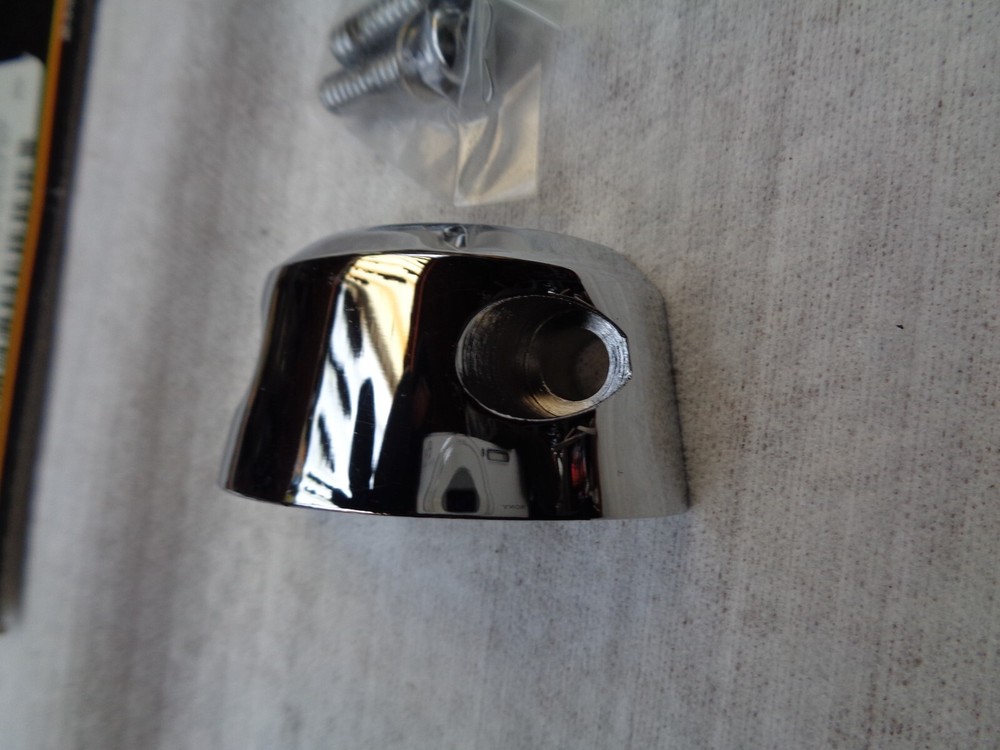 Chrome Smooth Handlebar Mounting Clamp Harley-Davidson 1996 & Up Use With CCI