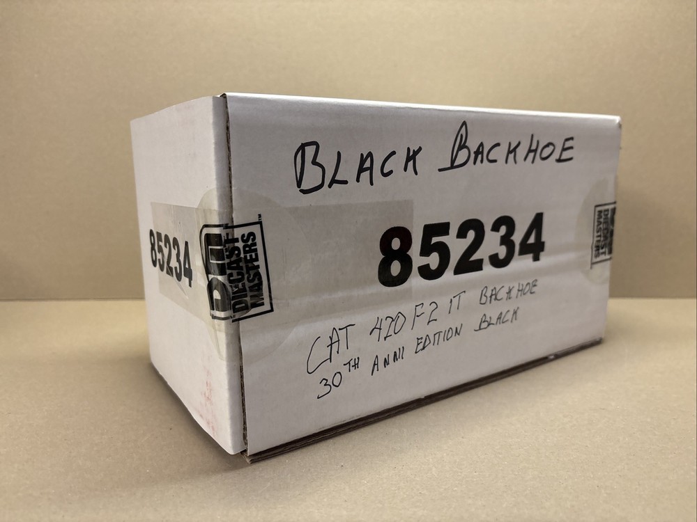 Diecast Masters 1:50 Cat 420F2 IT Backhoe Loader Black Finish 85234
