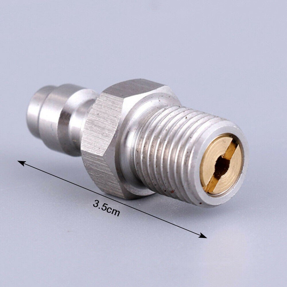 8mm Male Thread Quick Connection Valve Fill Nipple M10/1