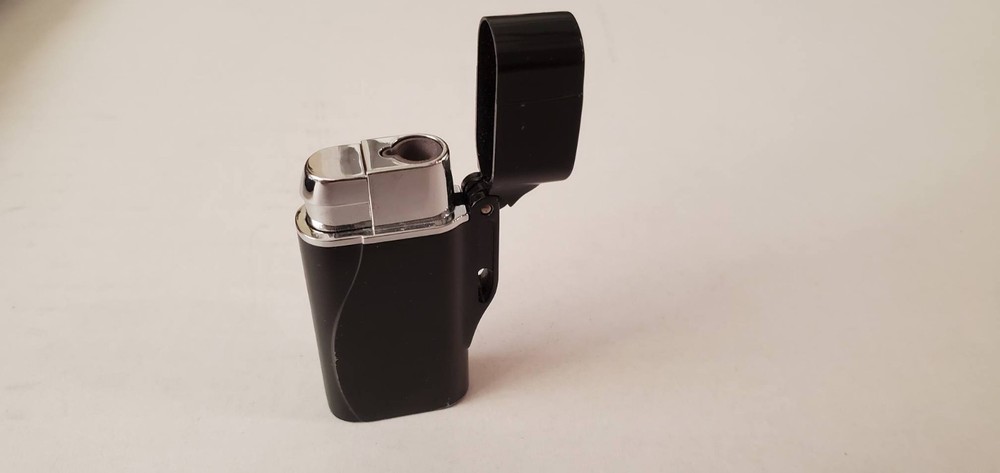 Firebird Cigar Torch Lighter Black w Jet Flame -Used, Works