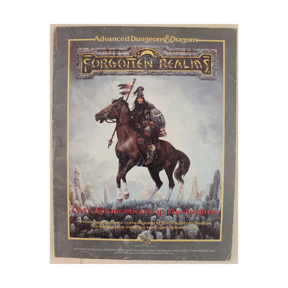 TSR Forgotten Re  Forgotten Realms Campaign Setting (1st Ed) - DM's Sourceb VG