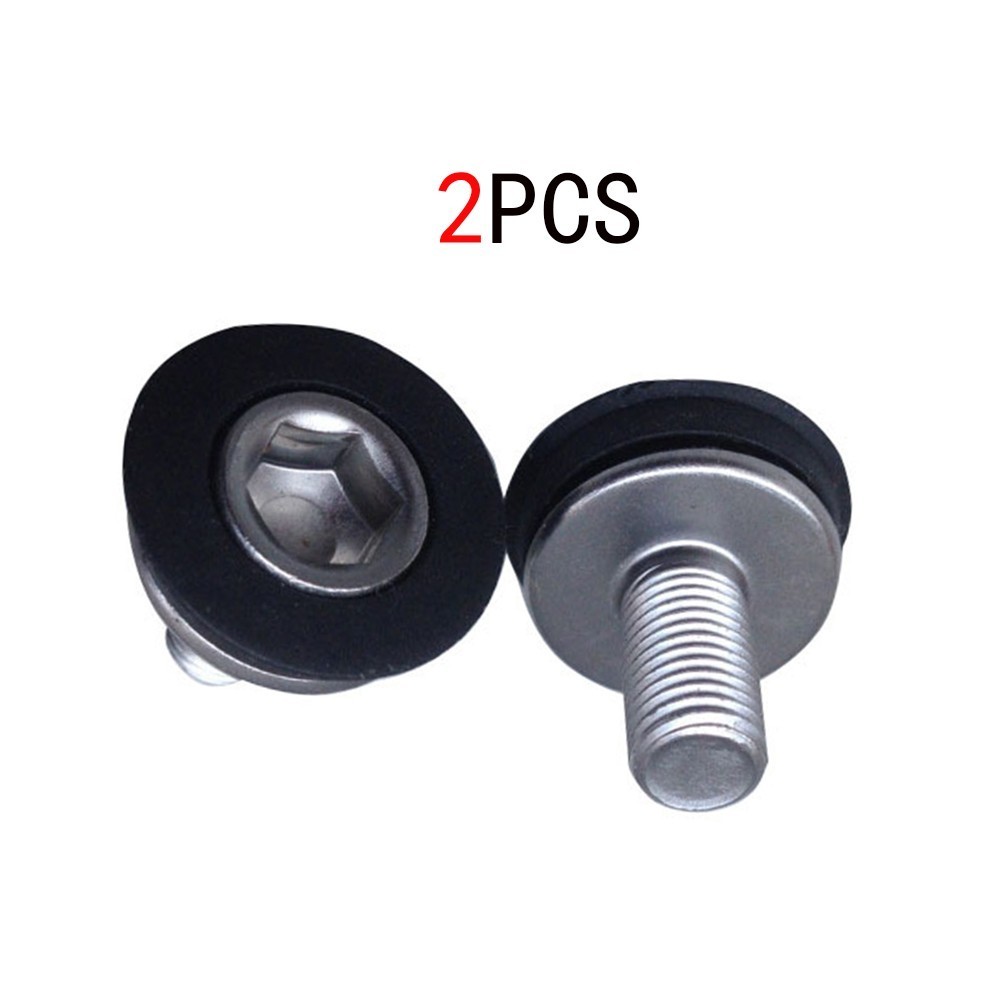 2PCS Bottom Bracket Nuts Waterproof For Ordinary Square Hole Bottom Axle