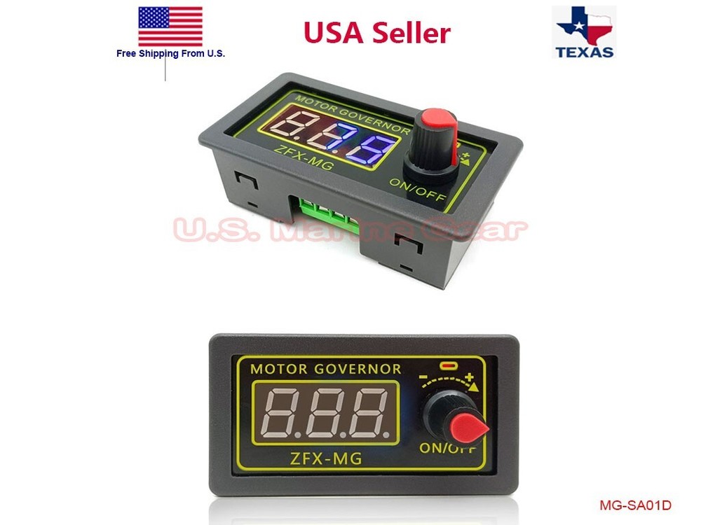 5V-30V Voltage Regulator DC Motor Speed Controller PWM Frequency Duty Cycle LED