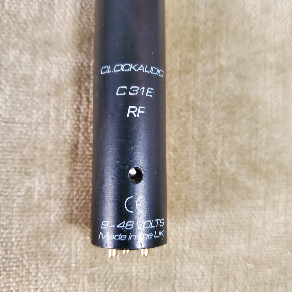 Clockaudio C31E RF 9-48 Volts wired microphone with stand/wire