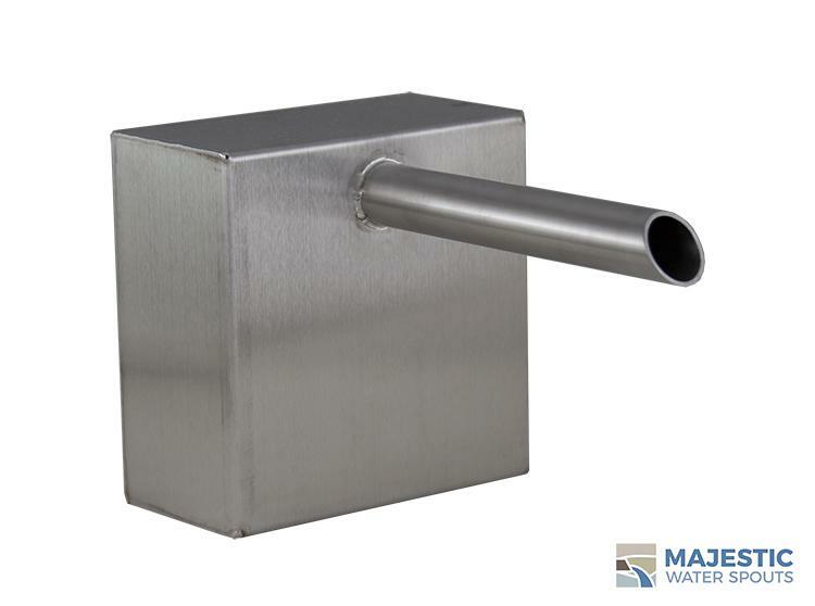 Keegan 1" Boxed Cannon Scupper - Stainless Steel
