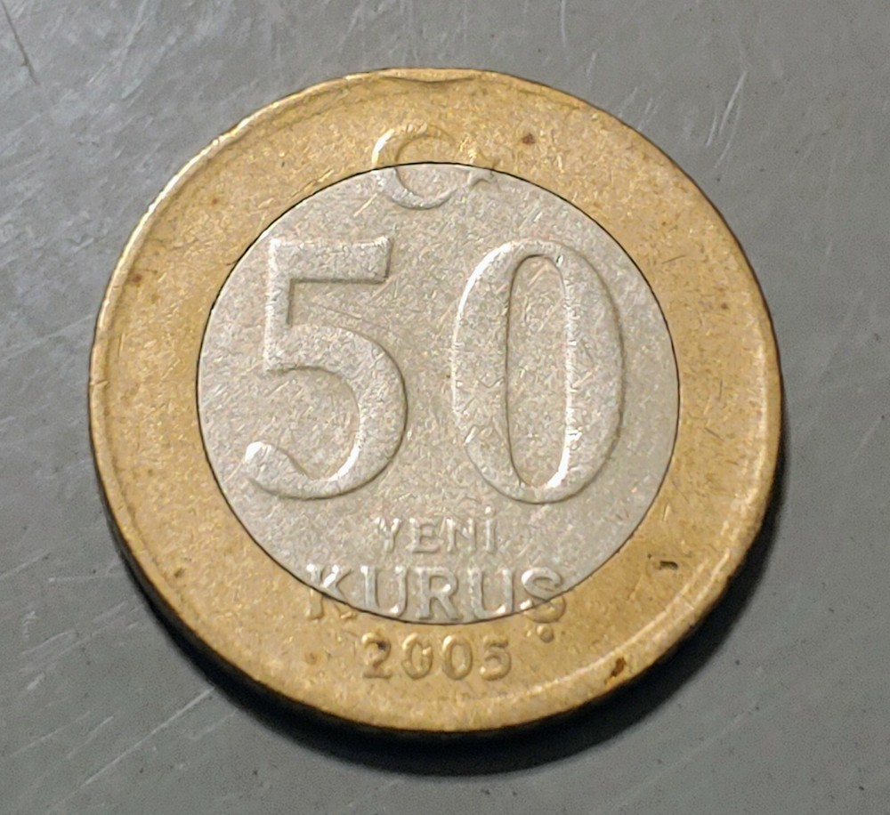 Turkey, 2005  50 Yeni Kurus